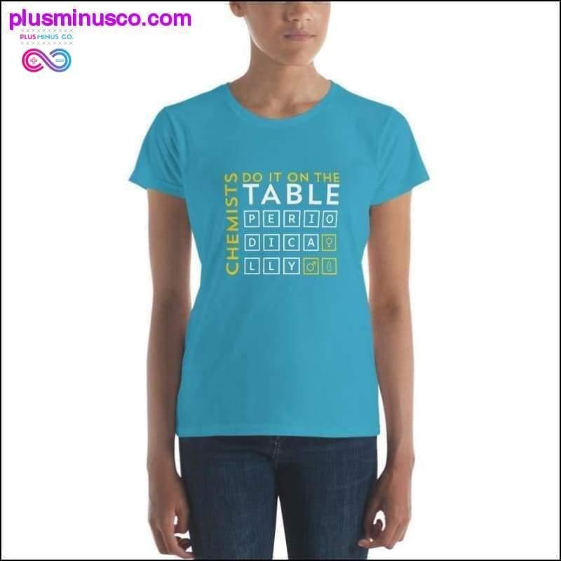 Women's short sleeve t-shirt - plusminusco.com