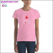Kortærmet t-shirt til kvinder - plusminusco.com