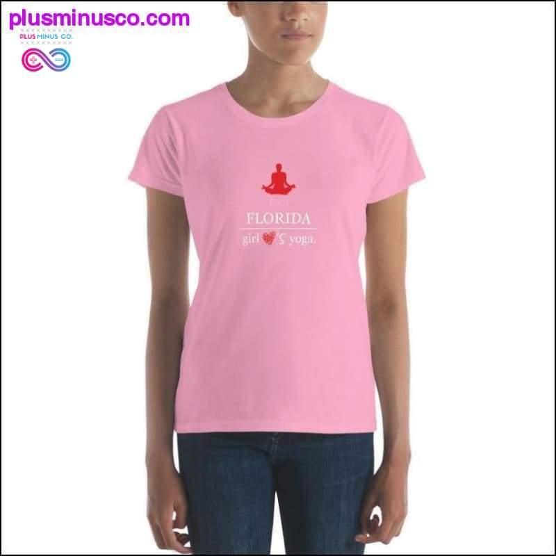 Жаночая футболка з кароткім рукавом - plusminusco.com