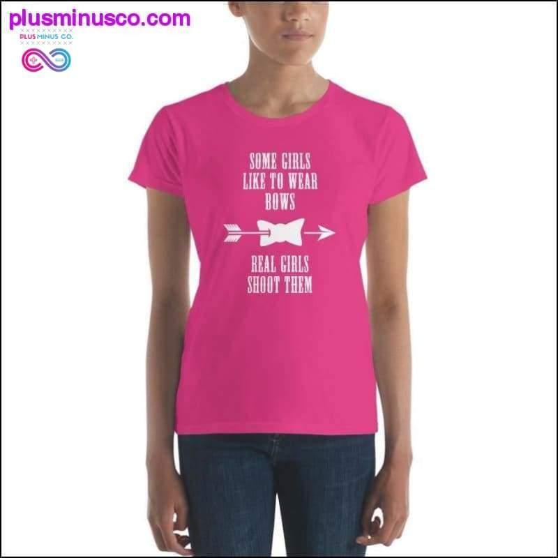 Women's short sleeve t-shirt - plusminusco.com