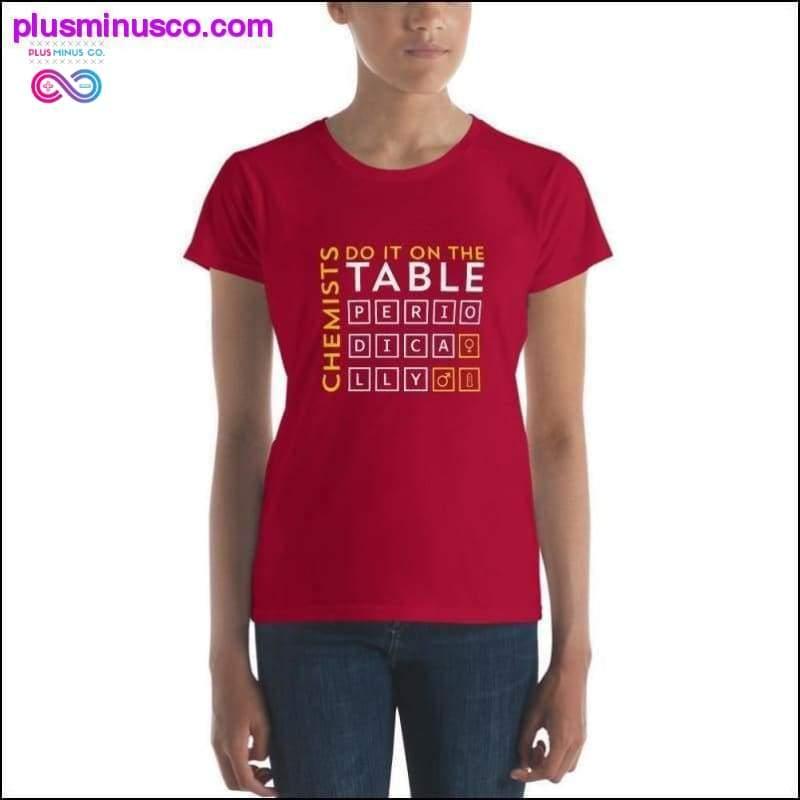 Women's short sleeve t-shirt - plusminusco.com