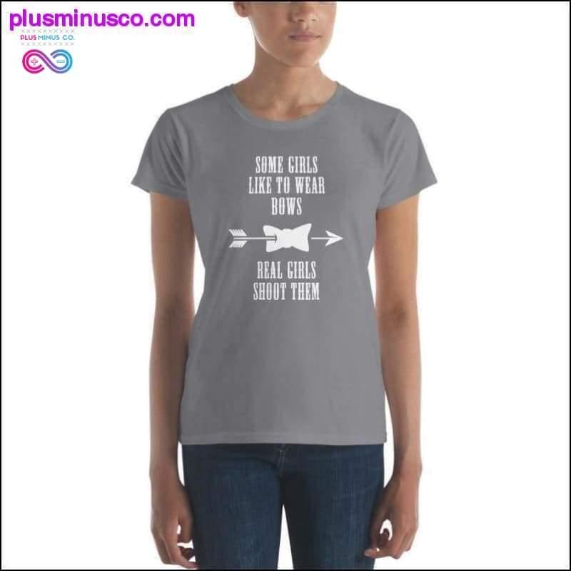 Dames t-shirt met korte mouwen - plusminusco.com