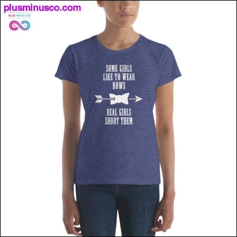 Жіноча футболка з коротким рукавом - plusminusco.com