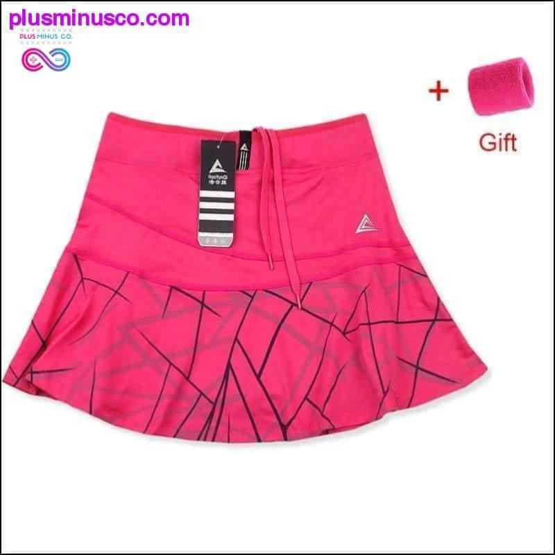 Moterų sportinis teniso Skort trumpas / badmintono sijonas su - plusminusco.com