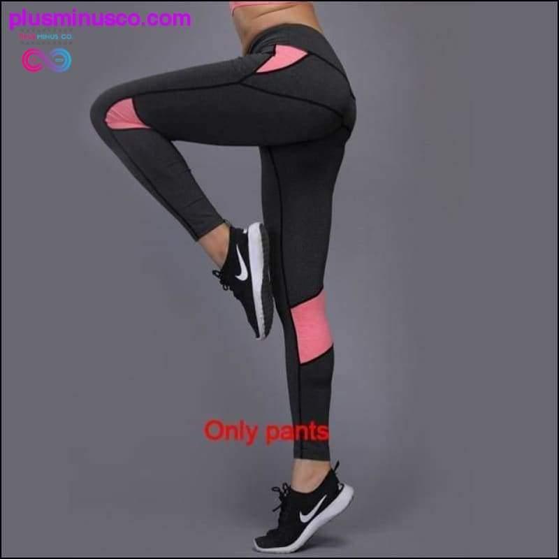 Ropa deportiva para mujer Conjunto de yoga Fitness Ropa de gimnasio Running - plusminusco.com