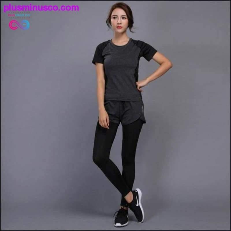 Women's Sportswear Yoga Set Fitness Gym Clothes Running - plusminusco.com