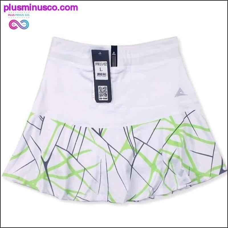 Stripe kort skjørt for kvinner Sportsklær || PlusMinusco.com - plusminusco.com