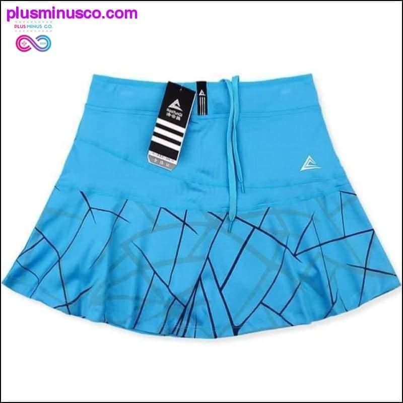 Pambabaeng Stripe Short Skirt Sportswear || PlusMinusco.com - plusminusco.com