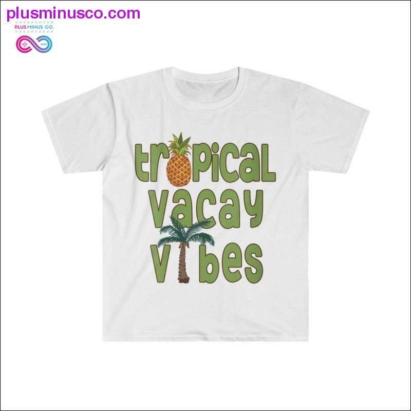 Tropical Vacay Vibes Summer Cruise T-skjorte for kvinner - plusminusco.com