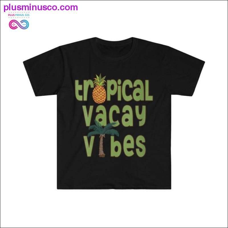 Ženska majica s kratkimi rokavi Tropical Vacay Vibes Summer Cruise - plusminusco.com