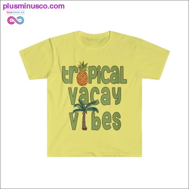 Naiste Tropical Vacay Vibes Summer Cruise T-särk – plusminusco.com