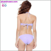 Women Sexy Fringed Plus Size Bikini Set - plusminusco.com