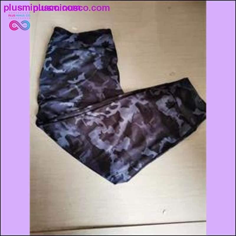 Leggings elásticos con bolsillos laterales para mujer - plusminusco.com