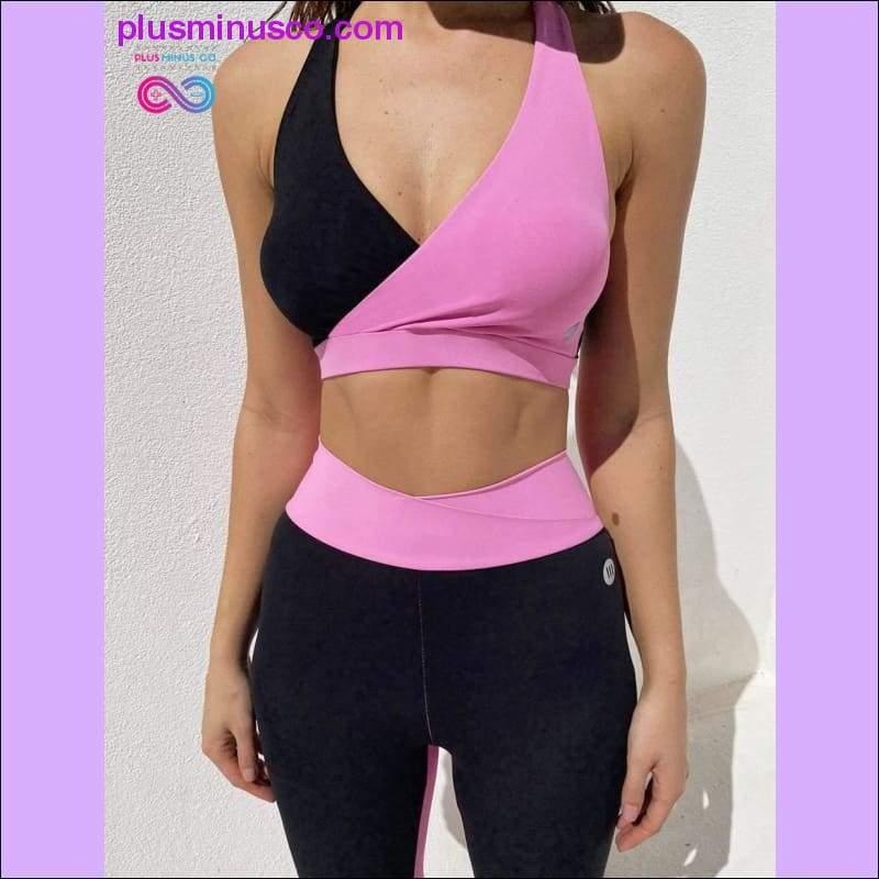 Women Sports Set Jogging Workout Clothes for Women - plusminusco.com