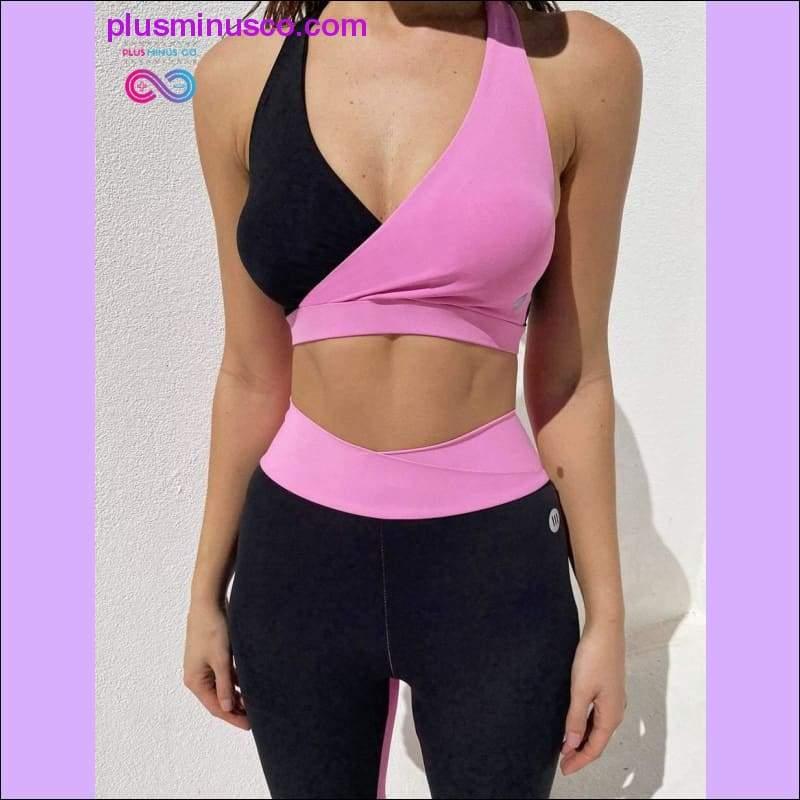 Женский спортивный комплект, одежда для тренировок и бега для женщин - plusminusco.com
