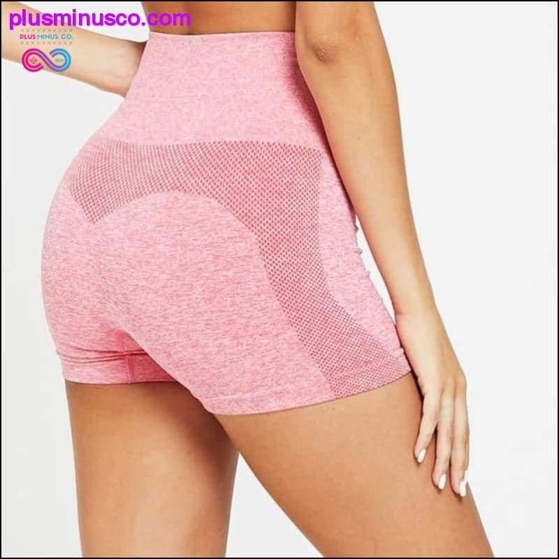 Women 'sYoga Sports Shorts for Running Sportswear Fitness - plusminusco.com