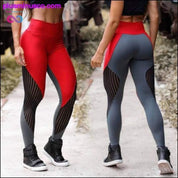Női edzés leggings magas derekú push up leggings divat - plusminusco.com