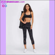 Naisten jooga korkeavyötäröiset Skinny Stretch Fitness leggingsit - plusminusco.com