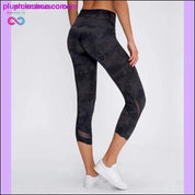 Women Yoga High Waist Skinny Stretch Fitness Leggings - plusminusco.com
