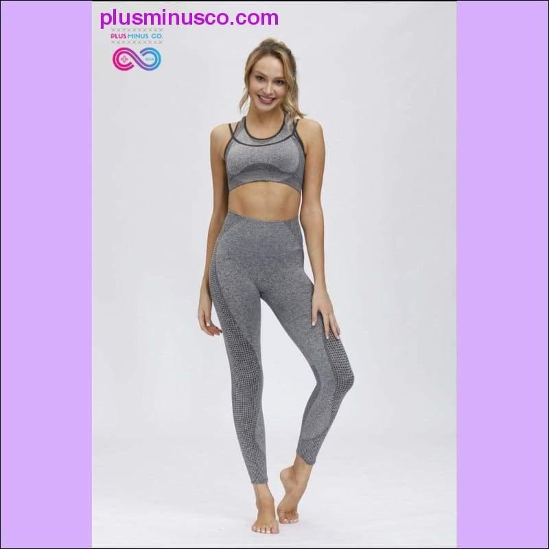 Womens Clothing 2021 New V-neck Sportswear Yoga Suit Two - plusminusco.com