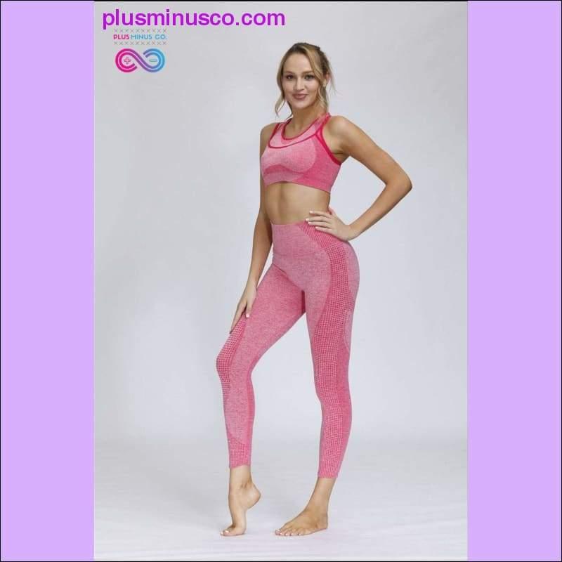 Womens Clothing 2021 New V-neck Sportswear Yoga Suit Two - plusminusco.com