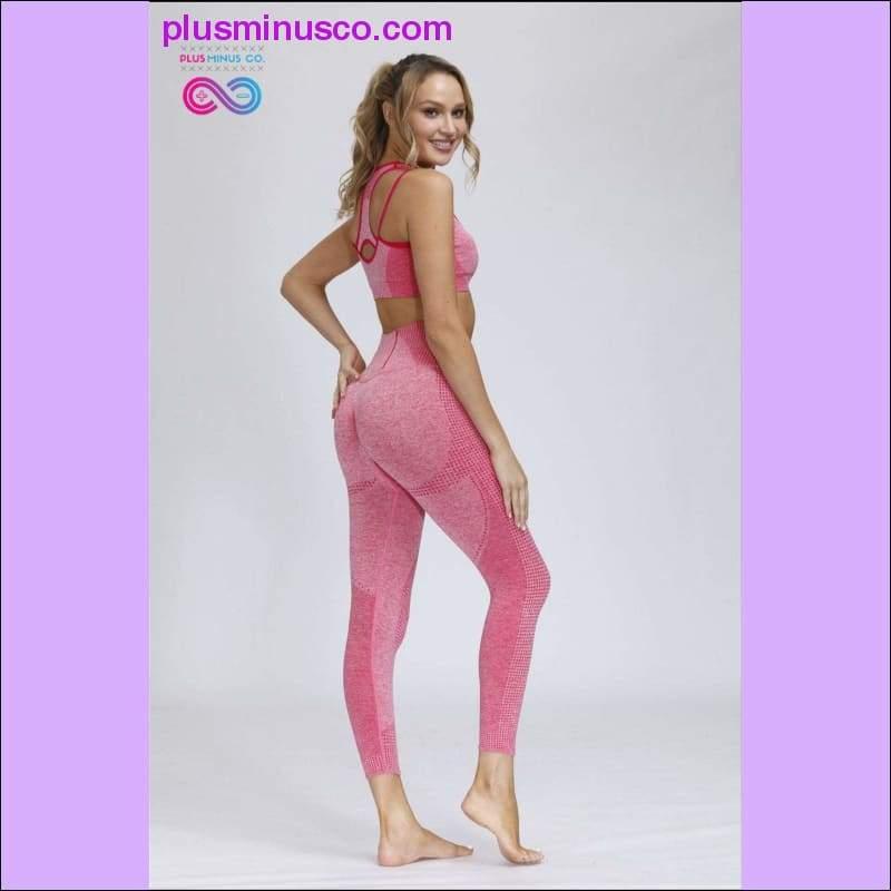 Womens Clothing 2021 New V-neck Sportswear Yoga Suit Two - plusminusco.com