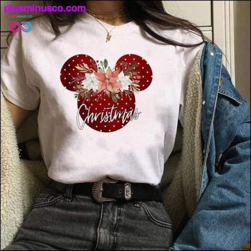 Womens Plaid Truck Tree Print Christmas Tree New Year - plusminusco.com