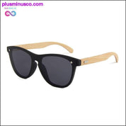 النظارات الشمسية الخشبية للنساء أزياء العلامة التجارية مصمم UV400 - plusminusco.com