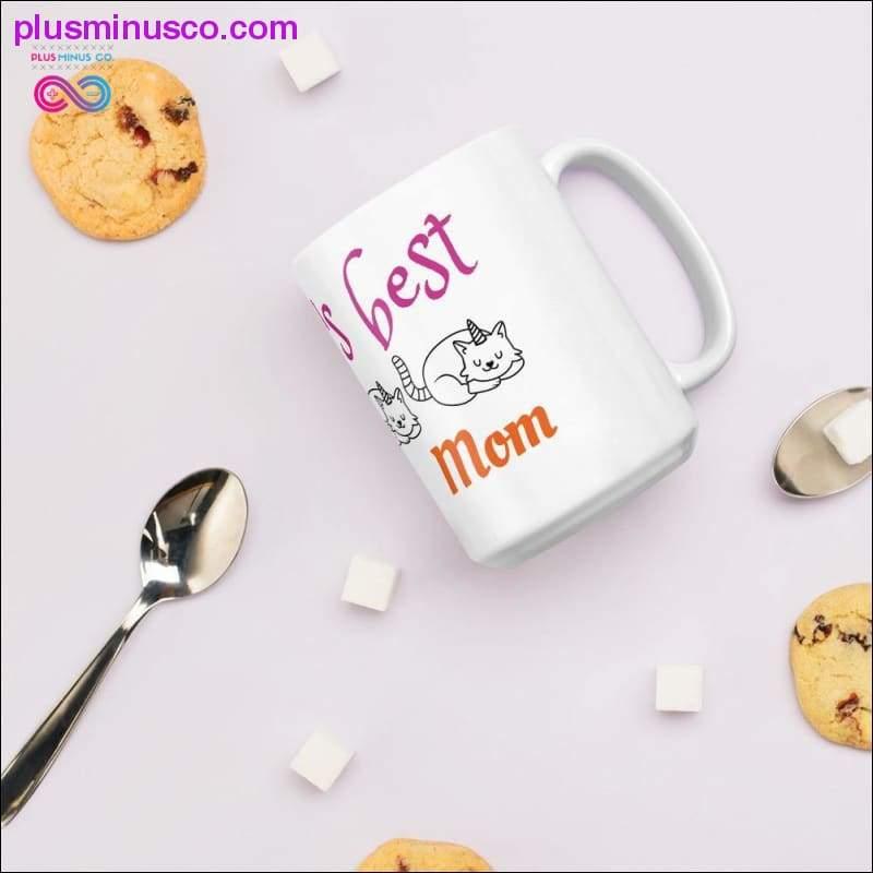 Die beste Katzenmama-Tasse der Welt | Geschenkidee für Mama | Geschenk für Katzenmama - plusminusco.com