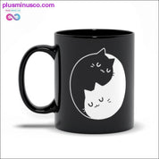 Yin Yang Cats Black Mugs - plusminusco.com