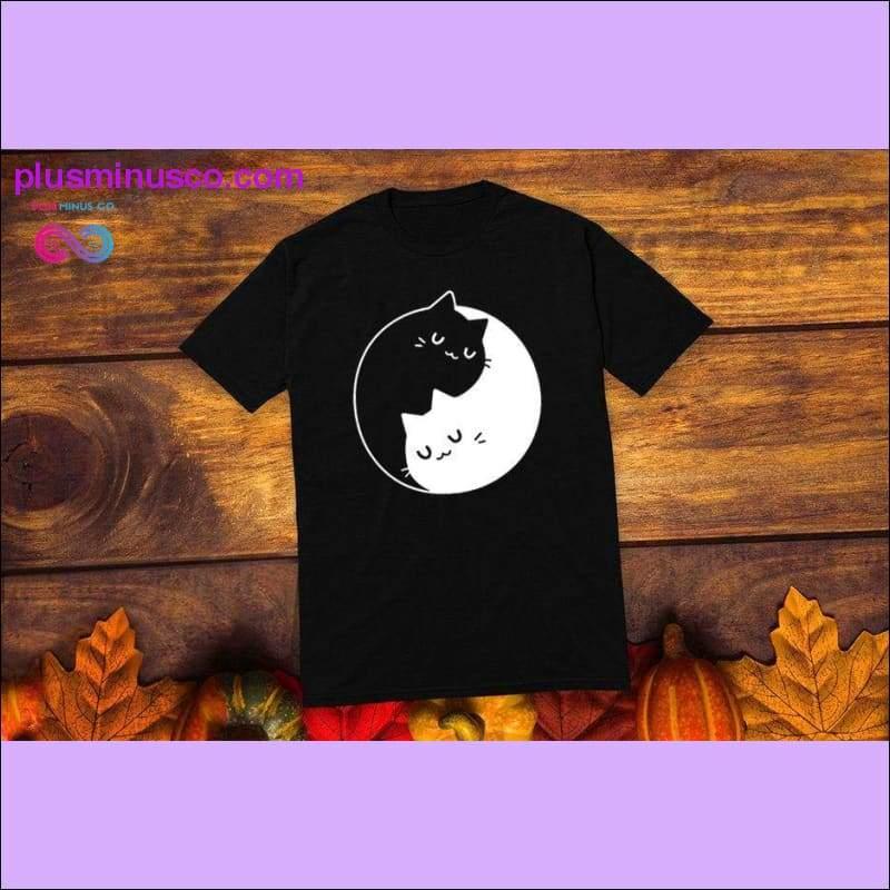 Yin-Yang Cats T-shirt - plusminusco.com