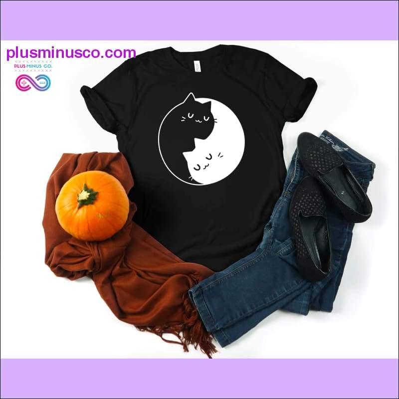 Yin-Yang Cats T-shirt - plusminusco.com