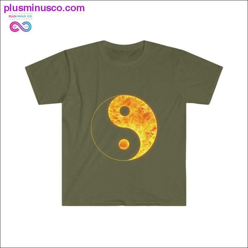 Yin-Yang Softstyle unisex T-skjorte - plusminusco.com