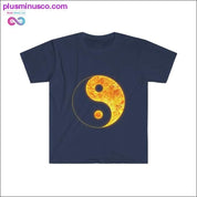 Yin-Yang 소프트스타일 유니섹스 티셔츠 - plusminusco.com