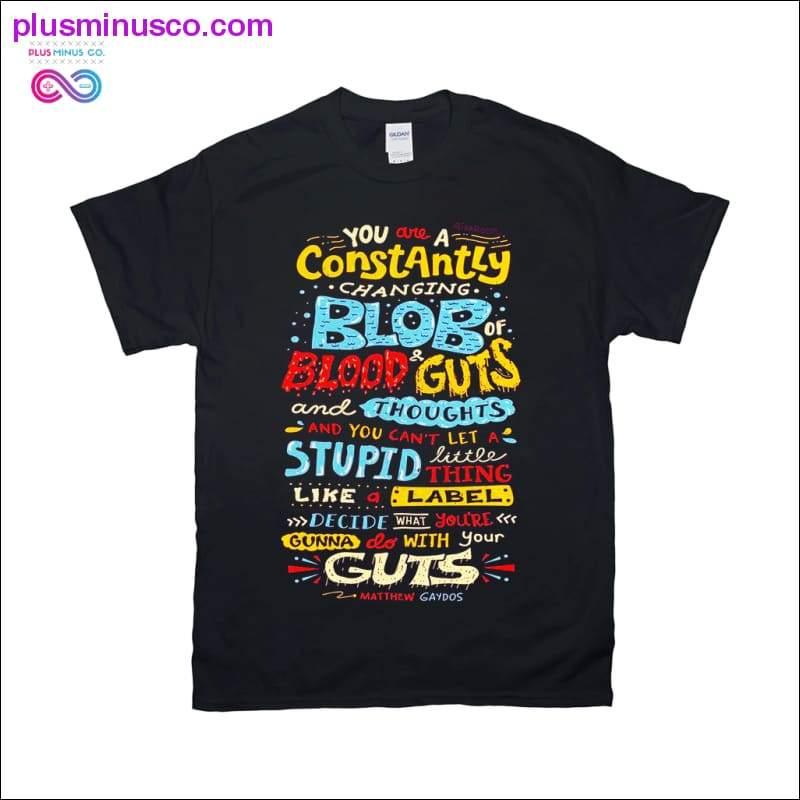 Je bent een constant T-shirt - plusminusco.com