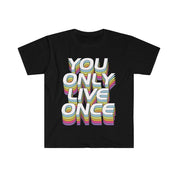 You Only Live Once T-Shirts, YOLO Tee, YOLO trader Wall Street bets - plusminusco.com