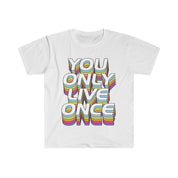 You Only Live Once T-skjorter, YOLO Tee, YOLO trader Wall Street-spill - plusminusco.com
