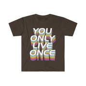 You Only Live Once T-Shirts, YOLO Tee, YOLO trader Wall Street bets - plusminusco.com