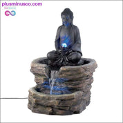 Zen Buddha Fountain ll Plusminusco.com Hagedekor, gave, hjemmeinnredning - plusminusco.com